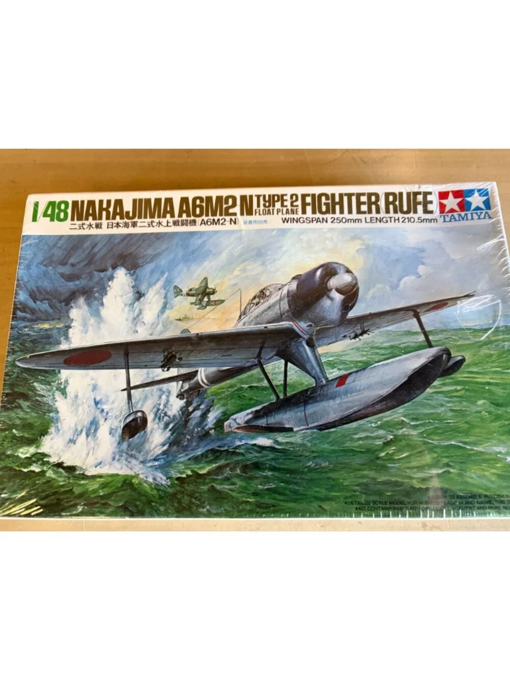 TAMIYA 61017 1:48 Nakajima A6M2-N Type 2 Fighter (Rufe) Plastic Model Kit sealed